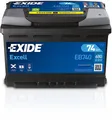 Produktbild: Autobatterie 12V 74Ah Exide Excell EB740 680A/EN Starterbatterie PKW KFZ