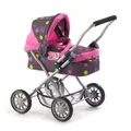 Produktbild: Bayer Chic 2000 555-24 Puppenwagen Smarty, für Kinder ab 2 Jahren, Funny Pink