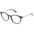 Produktbild: Polaroid PLD D496 Unisex-Brille inkl. Gläser Vollrand Rund Kunststoff-Gestell 50/19/145, grün