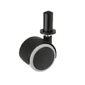 Produktbild: Möbelset, Dorn 8mm, mit Hülse Durchmesser 50mm/40kg, für Parkett | Möbelrad |