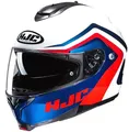 Produktbild: Helm Modular HJC Modell C91N Nepos Weiß Blau Rot MC21 Größe M