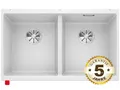 Produktbild: Blanco Subline 350/350-U Weiß - 523578 Granitspüle Küche Unterbau