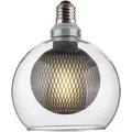 Produktbild: ENOVALITE LED Filament Leuchtmittel BUBBLE MESH E27 Dimmbar Warmweiß Glaskugel Gitter