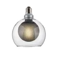 Produktbild: ENOVALITE LED Filament Leuchtmittel BUBBLE MESH - G125 E27 4W 470lm 2700K Warmweiß dimmbar - Vintage Design Ambiente Deko Glühbirne