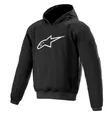 Produktbild: Alpinestars Ageless Hoodie Motorrad Hoodie mit Protektoren  Gr. XL - Schwarz