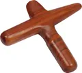 Produktbild: Asiatisches Wellness.Massagekreuz aus Holz einteilige Massagehilfe, Massagegerät