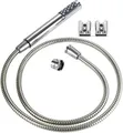 Produktbild: Wenko Waschbeckenbrause, Duo Haken, silber glänzend