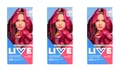 Produktbild: 3x Schwarzkopf Live Colour Moment Shocking Pink 093 NV EAN4015100893106