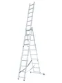 Produktbild: KRAUSE CORDA 3x10 Sprossen Vielzweckleiter AH 7,00 m | Neue Norm - Art-Nr: 30405