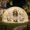 Produktbild: VEVOR Gartenkuppel 2,9x1,7m Blasenzelt Camping PVC-Kuppelzelt 2–4Personen