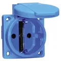 Produktbild: BALS Anbausteckdose IP54 50x50mm ger bl Kst - Blau