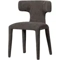 Produktbild: Esszimmerstuhl Permit aus Webstoff, Retro Chic, Grau, bequem gepolstert für Dein Zuhause