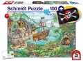 Produktbild: 4001504563301 Puzzle 100 Zatoka piratów + flaga G3 Schmidt
