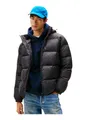 Produktbild: Tommy Jeans Winter-Daunenjacke Essential Down Jacket EXT mit Kapuze (warm, wasserabweisend) schwarz Herren, Größe: XL