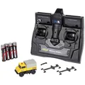 Produktbild: Carson Modellsport 500504146 MB Unimog U406 Zweiwegefahrzeug 1:87 RC Modell-LKW Elektro Straßenmodell inkl. Akku, Ladegerät und Senderbatterien