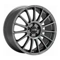 Produktbild: OZ SUPERTURISMO LM matt graphit + silver lettering 7.5Jx17 4x100 ET35 3000015798