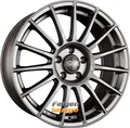 Produktbild: 4x OZ SUPERTURISMO LM Matt Graphite + Silver Lettering 7,5x17 ET37 4x100