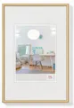 Produktbild: walther design Bilderrahmen gold 42 x 59,4 cm (DIN A2) New Lifestyle Kunststoffrahmen KV426G