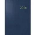 Produktbild: Buchkalender 797 16,8x24cm 1 Woche/2 Seiten Miradur-Einband blau 2026