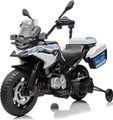 Produktbild: Elektro-Polizeimotorrad 12V - BMW F850 GS - 3 bis 6 Jahre - mit Polizeileuchten - Weiß