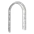 Produktbild: Rosenbogen Rankhilfe Rankgitter Gartentor Torbogen Spalier Pergola 