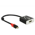 Produktbild: Delock Externer Videoadapter USB Type-C HDMI Schwarz Einzelhandel