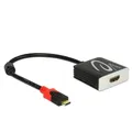 Produktbild: DeLOCK 62730 USB Type-C HDMI Schwarz Kabelschnittstellen-/adapter