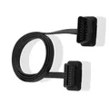 Produktbild: euroharry OBD-II OBD2 16Pin Stecker Verlängerung Verlängerungskabel 95cm Elektro-Kabel