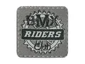 Produktbild: Bügelbild Applikation Aufnäher Patch BMX Riders Club Fahrrad Biker 4,0 x 4,0 cm