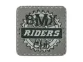 Produktbild: Bügelbild Applikation Aufnäher Patch Fahrrad BMX Riders Club 4 x 4 cm #MQ-188