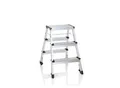 Produktbild: hjh OFFICE Klappleiter SOLID IV Aluminium