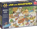 Produktbild: Jumbo Spiele 19017 Jan van Haasteren Wildwasser-Rafting 3000 Teile Puzzle