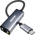 Produktbild: BENFEI Kabeladapter USB C auf Ethernet Adapter Gigabit LAN Netzwerk