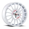 Produktbild: 1x OZ SUPERTURISMO WRC race white + red lettering 8.0Jx18 5x114.3 ET40
