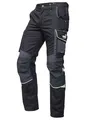 Produktbild: PUMA Workwear Precision X - Arbeitshose Herren - Premium Arbeitskleidung mit vielen Taschen und verstärkten Kniepartien - Funktionshose mit Stretch für Handwerk und Baugewerbe - Schwarz/Neon - 56