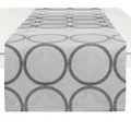 Produktbild: Tischläufer ZIRBELLO - dunkelgrau - 40x150 cm