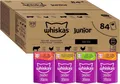 Produktbild: Whiskas Junior Katzennassfutter Katzenfutter Klassische Auswahl in Sauce 84x85g