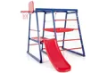 Produktbild: COSTWAY Spielturm, 7 in 1 Spielplatz mit Rutsche, Kletterleiter, 150x142x146cm