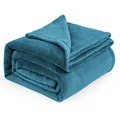Produktbild: BEDSURE Kuscheldecke Flauschig Decke Fleecedecke - Wohndecke Warm Winter Weich, Sofadecke XXL, Decke Couch Blanket, Wohn- & Kuscheldecken Große 230x270cm, Sofa überwurfdecke Türkis
