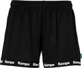 Produktbild: Kempa Wave 26 Shorts Damen Damen Mädchen Kurze Hose Handball Fitness Gym Shorts – Kurze Sporthose mit Kordelzugbund – Damenschnitt, Schwarz, S