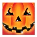 Produktbild: Halloween Party Servietten Grusel-Kürbis – 33 x 33 cm, 2-lagig – 20 Stück, für Halloween-Dekoration (5)