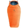 Produktbild: Deuter Little Star Kinderschlafsack (bis 130 cm Körpergröße / Gewicht 0,65kg) - RV links - saffron-slateblue