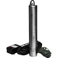 Produktbild: Güde Tiefbrunnenpumpe GTT 900 (900 W, Fördervolumen: 4500 l/h, max. Förderhöhe: 55 m, max. Eintauchtiefe: 15 m, 9 glasfaserverst. Laufräder, Pumpen-Ø 100 mm, Edelstahlwelle & -mantel, 20m Nylon Seil)