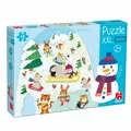 Produktbild: Jumbo Spiele GOULA XXL Winter-Puzzle, Kinderpuzzle, Kinder, 18 Teile, ab 2 Jahre