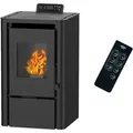 Produktbild: Sannover - Luft- Pelletofen Anita 7,6 Kw Schwarz