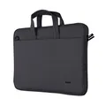 Produktbild: Trust Bologna Laptoptasche Eco bis 16 Zoll Schwarz Schultergurt 2 Fächer PVC OVP