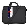 Produktbild: Trust Laptoptasche Bologna Slim Kunstfaser schwarz 24447 bis 40,6 cm (16...