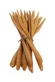Produktbild: House Doctor 205400105 Gabel, Bamboo, 12 Stück/Pack, l: 14 cm, Aluminium, Holzfarbe