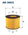 Produktbild: FILTRON AR 366/2 LUFTFILTER FÜR SAAB