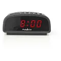 Produktbild: Nedis Wecker CLDK008BK allround, einfache nutzung, kompakt, pflegeleicht schwarz